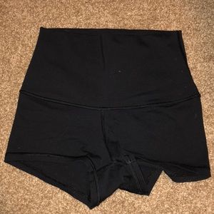 Lululemon spandex shorts. (size 4)